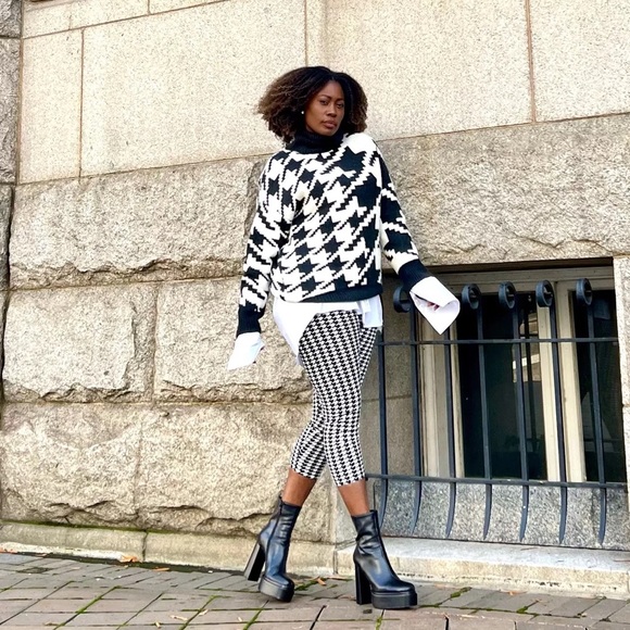 Zara Black Platform Ankle Boots - Picture 8 of 17